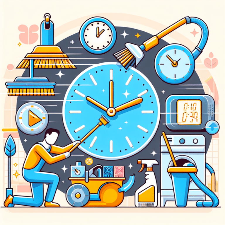  "Time Saving Cleaning Tips