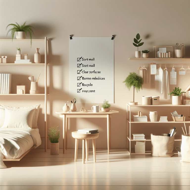 Daily Habits for Ongoing Decluttering