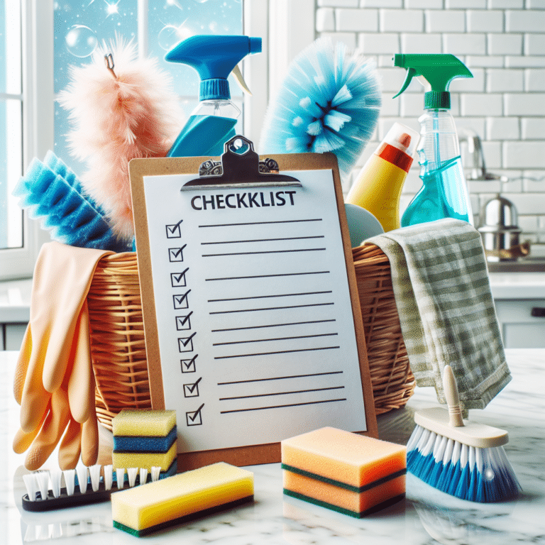 Cleaning Checklist Printable