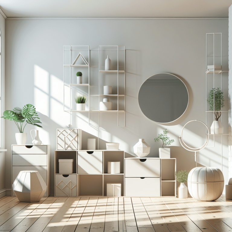 Embracing Minimalism: Simplified Storage Solutions