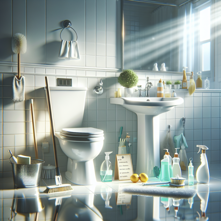 Bathroom Cleaning Tips