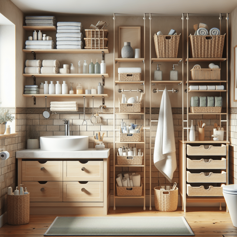 Streamlining Bathrooms with Ingenious Storage Ideas