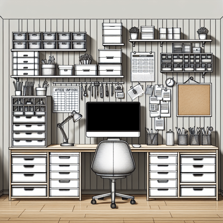 Professional Tips for Home Office Storage