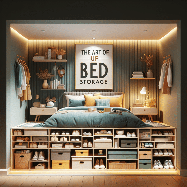 The Art of Under Bed Storage