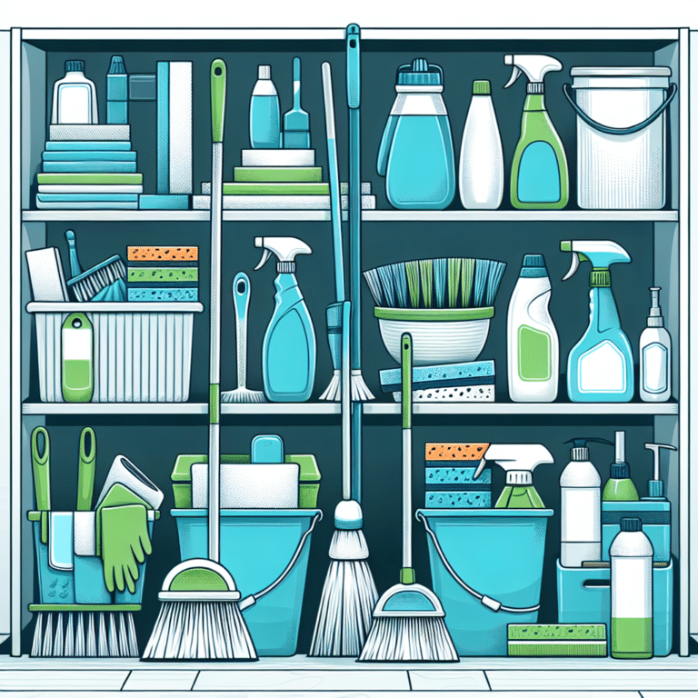 How to Organize Cleaning Supplies