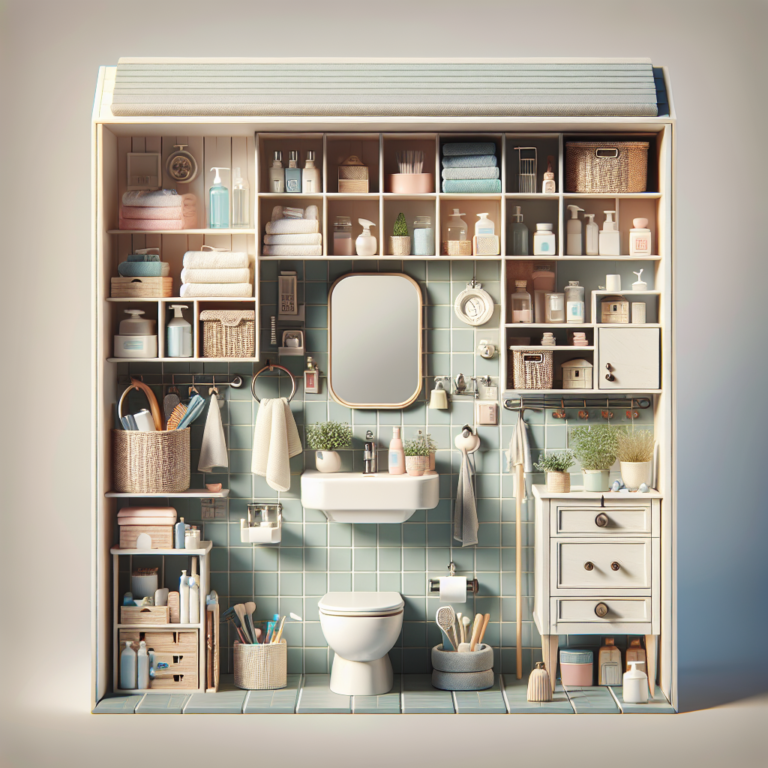 Small Bathroom Organization