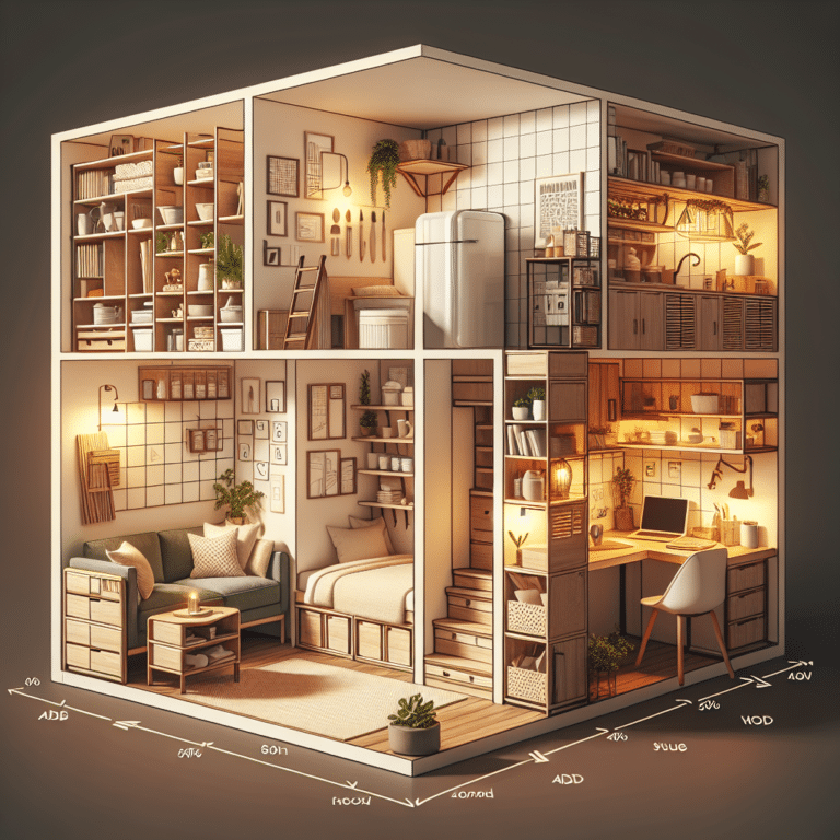 Studio Apartment Organization